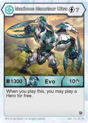 Maximus Maxotaur Ultra (Haos Card) ENG 129 AR BR.png